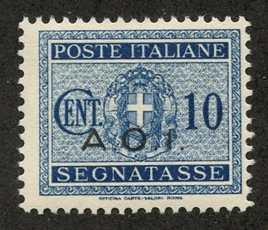 Italian East Africa, Scott #J2, Unused, Hinged