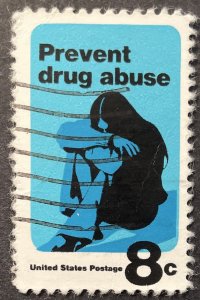 US #1438 Used F/VF 8c Prevent Drug Abuse 1971 [G6.4.1]