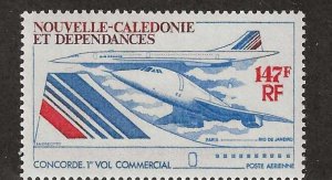 New Caledonia Airmail. MNH, Sc#C129. CV $12.00