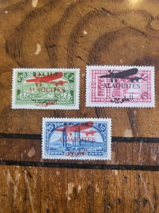 Stamps Alaouites Scott #C17-9 h