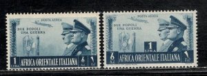 ITALIAN EAST AFRICA SC# C18-19  FVF/MOG