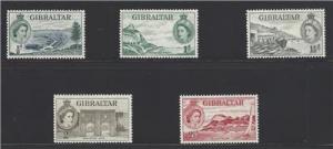 VEGAS 1953 Gibraltar Complete Set Sc# 132-145 All MH, OG Excellent Condition