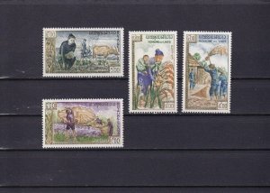 SA12b Laos 1963 Freedom from Hunger mint stamps