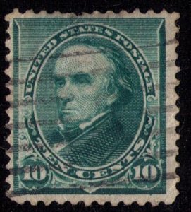 US Scott #226 USED Fault Pulled Perf Top Center F-VF