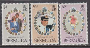 Bermuda 412-414 MNH VF