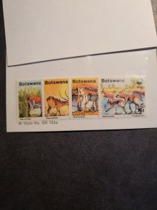 Stamps Botswana Scott #432-5 never hinged