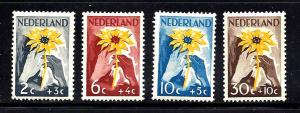 Netherlands Semipostal Scott #B199-201 MLH