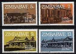 ZIMBABWE - 1980 - Post Office Savings Bank - Perf 4v Set - Mint Never Hinged