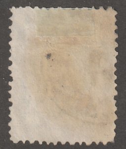 Persian stamp, Scott#41, used, hinged, 1k, brown/black, #ed-50