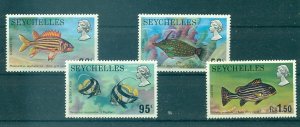 Seychelles - Sc# 313-6. 1974 Fish. MNH $4.20..