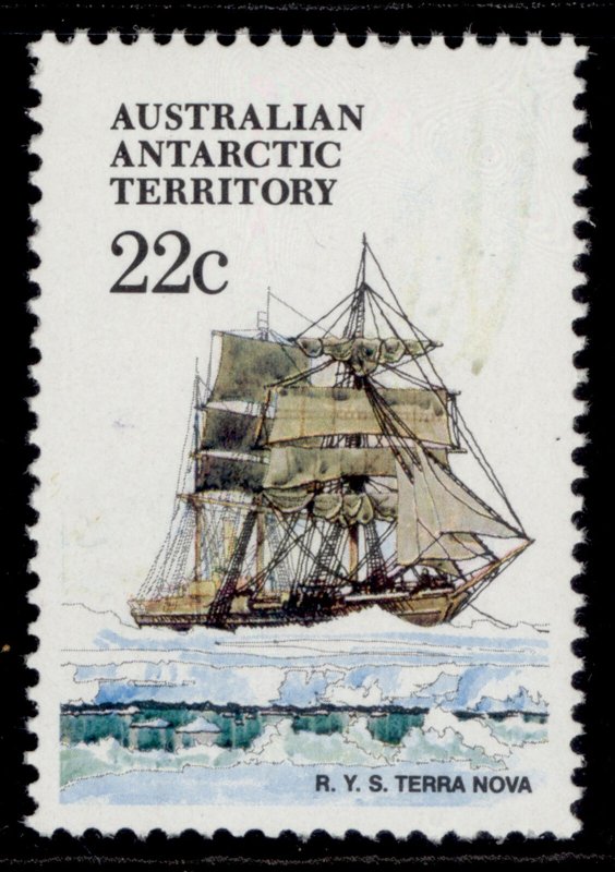 AUSTRALIA - Antarctic Territory QEII SG44, 1979 22c terra nova, NH MINT. 
