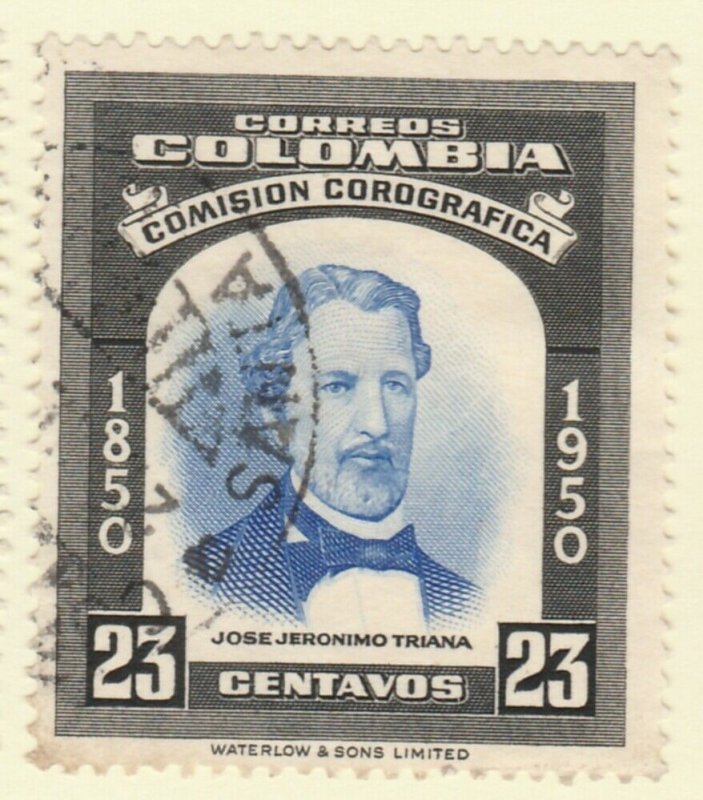 Colombia 1953 23c Fine Used A8P55F103