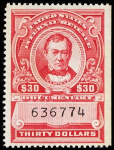 U.S. REV. DATED REDS R724  Mint (ID # 117020)