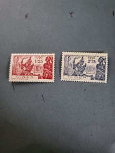 Stamps Niger Scott #87-8  hinged