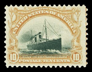 Scott 299 1901 10c Pan-American Issue Mint F-VF OG H Cat $115