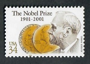 3504 Nobel Prize MNH single