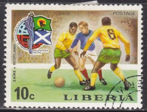 Liberia 678 World Cup Soccer 1974