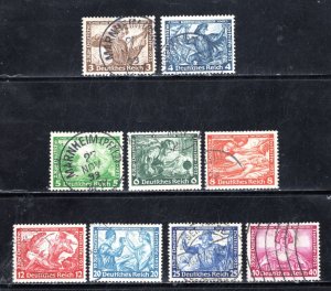 Germany #B49-B57   Used,  VF,  CV $389.80  ...   2381699