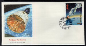 Mongolia 2170 Space Fleetwood U/A FDC
