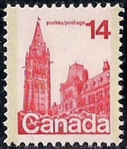 Canada #715 14 cent Parliament mint OG NH XF