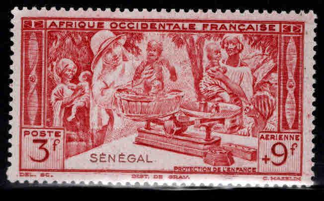 Senegal Scott CB4 MNH** Airmail semi-postal stamp