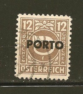 Austria J194 Postage Due Used