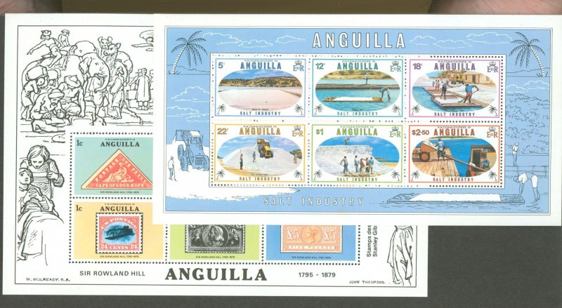 Anguilla #354A/386A  Souvenir Sheet