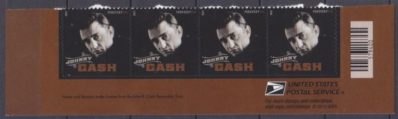 2013 USA 4976x4+Tab Johnny Cash 5,00 €