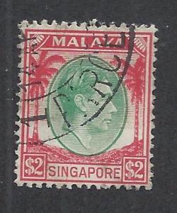 SINGAPORE SC# 19 FVF/U 1948