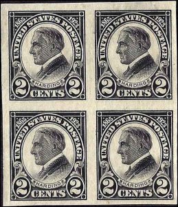 611 Mint,OG,LH... Block of 4... SCV $20.00