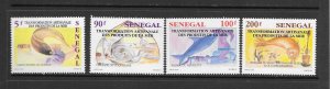 FISH - SENEGAL #1071-4  MNH
