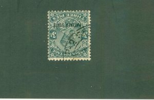 NABHA  INDIAN STATE O19 MH CV $5.00 BIN $2.50