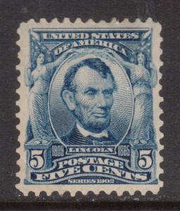 USA #304 Extra Fine Mint Lightly Hinged