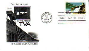 United States, First Day Cover, Tennessee