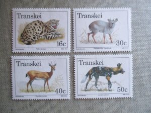 Transkei, Scott# 211-214, MH