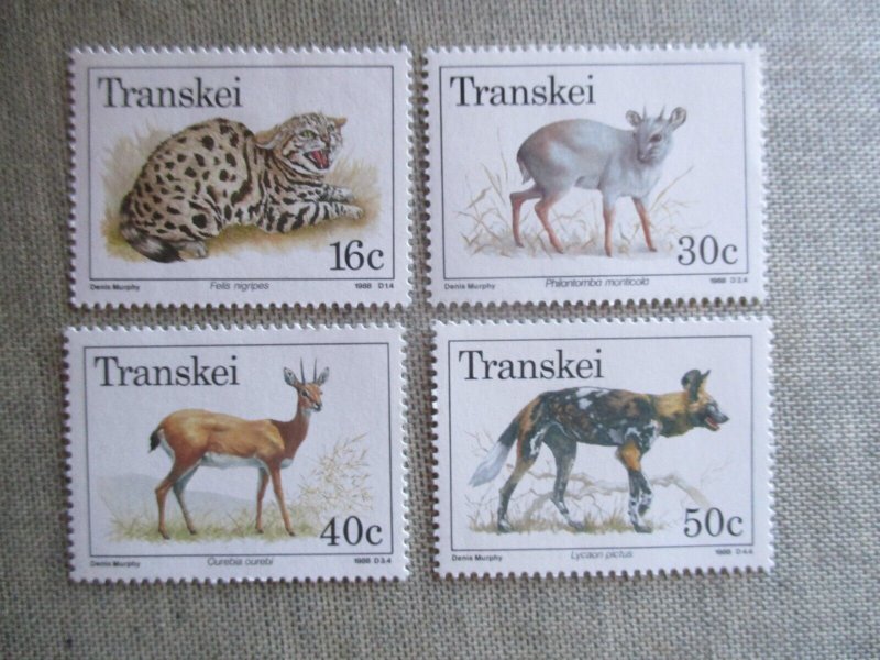 Transkei, Scott# 211-214, MH