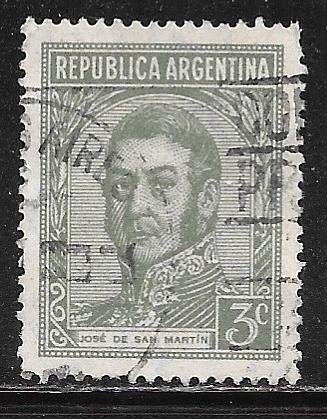 Argentina 488: 3c Jose Francisco de San Martin, used, F-VF