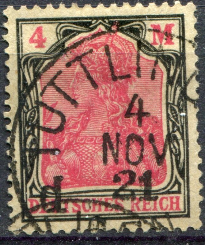 Germany  Sc.#  132   used with nice Cancel