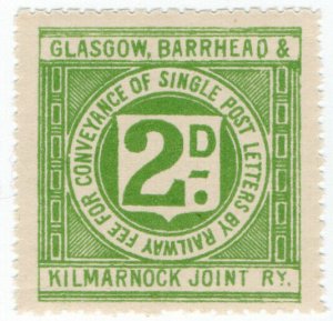 (I.B) Glasgow, Barrhead & Kilmarnock Joint Railway : Letter 2d