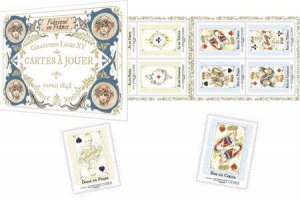 Scott # 6332-43a Louis XV Playing Cards MNH