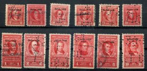 USA SC# R537 R540 R453-4 R547-553 Series 1950 Documentary  Issues