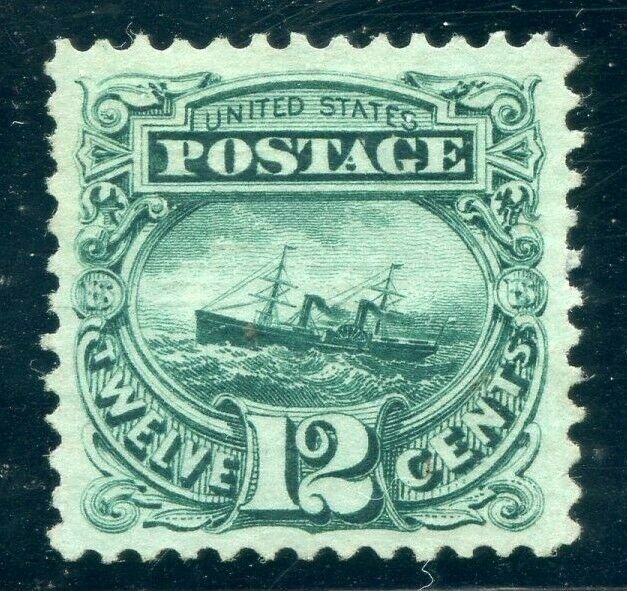 US SCOTT #117 MINT-XF-NO GUM W/ PSE VERY SLIGHT CREASE ON REVERSE (3/1/21 GP)