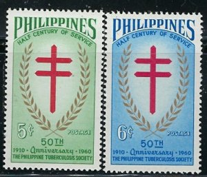 Philippines 819-20 MNH 1960 set (fe5702)