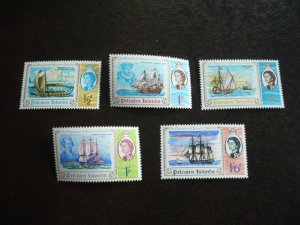 Stamps - Pitcairn Islands - Scott# 67-71 - Mint Never Hinged Set of 5 Stamps