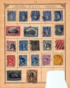 Canada S.America Caribbean P.Rico Early M&U on Old Pages(90+Items)(Mzt389 