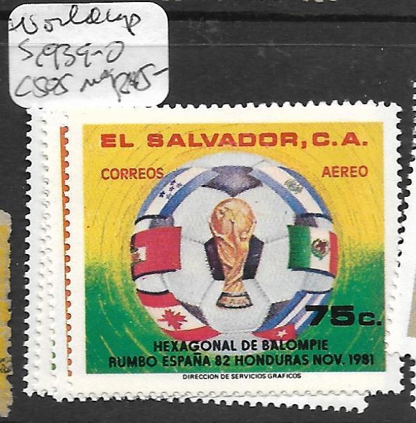 SALVADOR (P1904B)  WORLD CUP FOOTBALL SC 939-940, C505  MOG