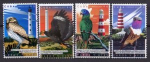 2017 Cuba 6230-6233 Birds - Lighthouses 7,20 €