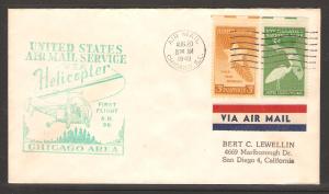 Air Mail  First Flight via Helicopter (7)