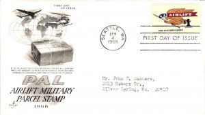 1341 Airlift Package Parcel Stamp - Artcraft Cachet