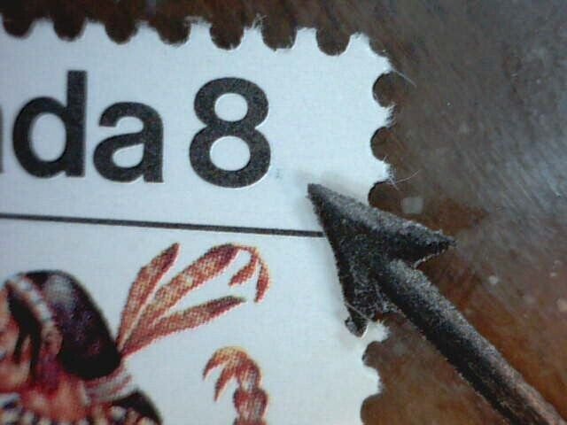 Canada # 578a VF MINT NH 2 PRINT ERRORS BS18890